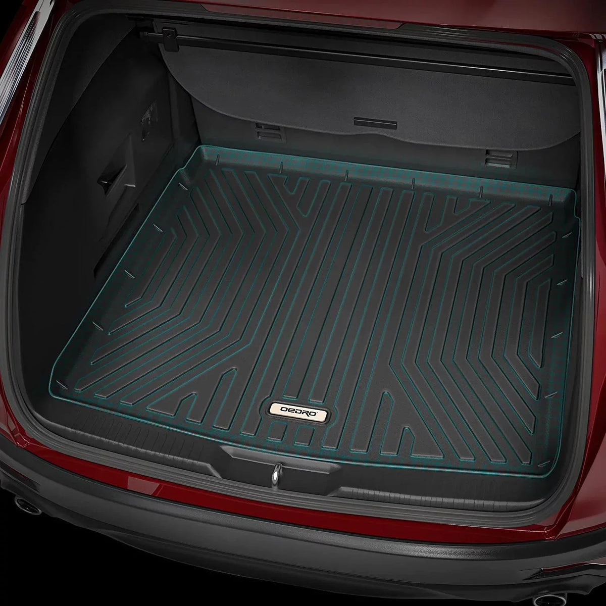 Ledkingdomus Cargo Mats for Trunk Liner Floor Mat 3D Molded All-weather for 2017-2021 Mazda CX-5
