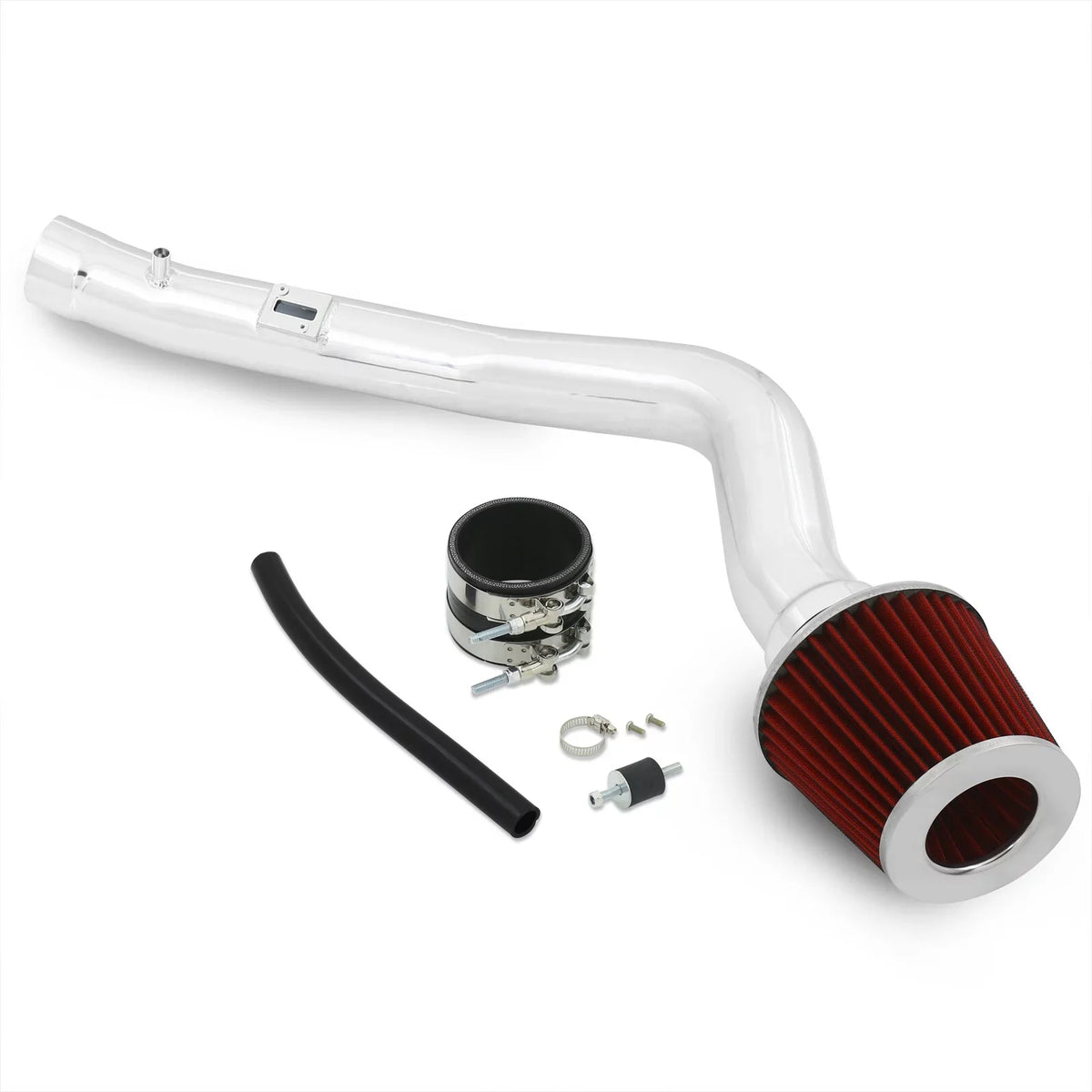 AJP Distributors Cold Air Intake CAI Induction System Polish Aluminum Tube Rectangular MAF Sensor Filter Compatible/Replacement For Nissan Maxima Altima 3.5 V6 2002 2003 2004 2005 2006 02 03 04 05 06
