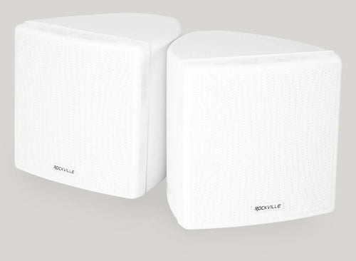 6-Zone Home Audio Receiver+(6) 3.5" White Cube+(2) JBL Pendant+Ceiling Speakers