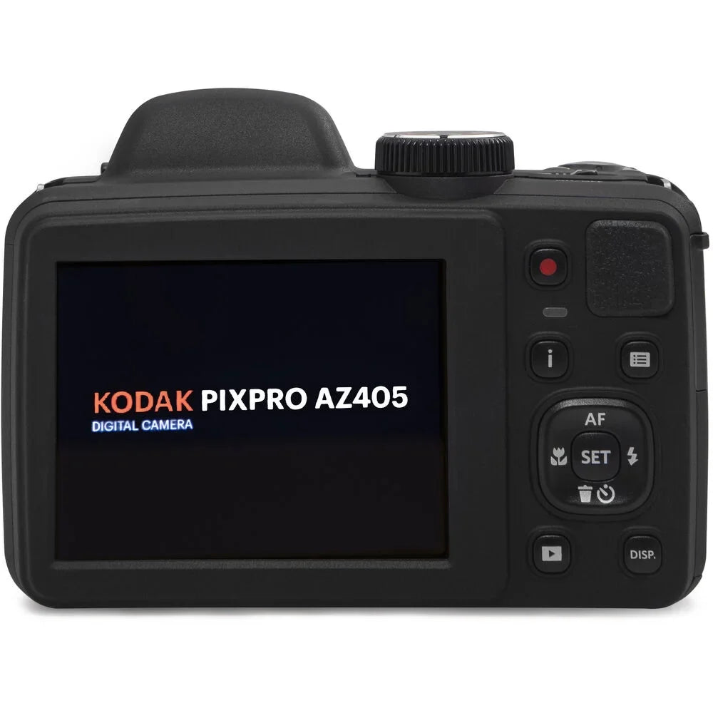 Kodak PIXPRO AZ405 Digital Camera (Black)+ Spider Tripod + Case - 64GB Kit