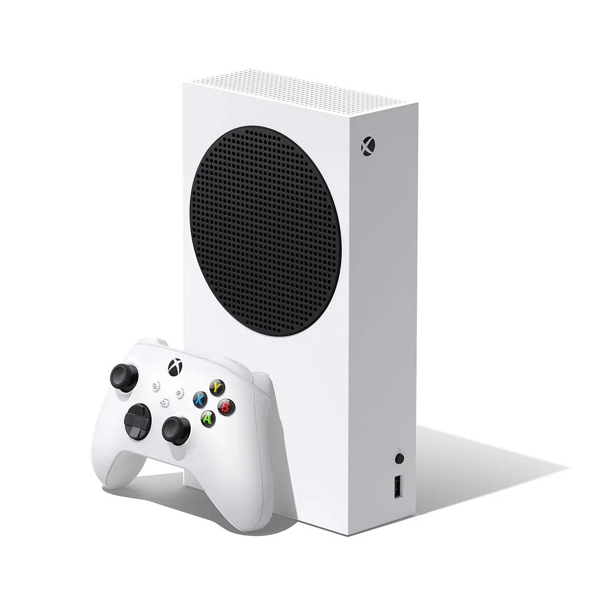 Xbox Series S 512GB SSD All-Digital Console (Disc-free Gaming), HDR(High Dynamic Range), Up to 120 FPS, 1440p Gaming Resolution, FreeSync