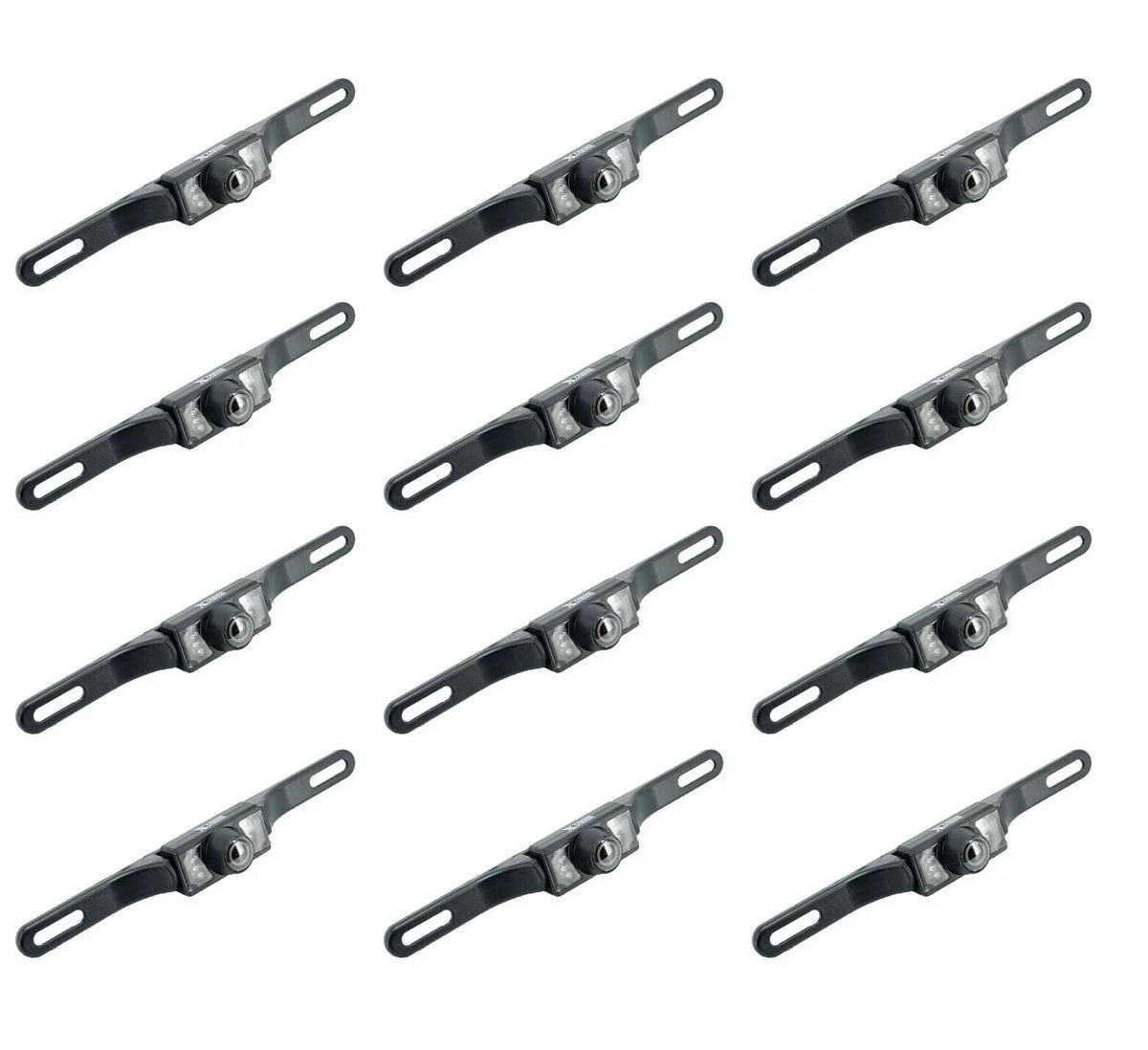 12x HD Wide Angle License Plate Rear View Fluid Backup Camera Night Vision Bundle