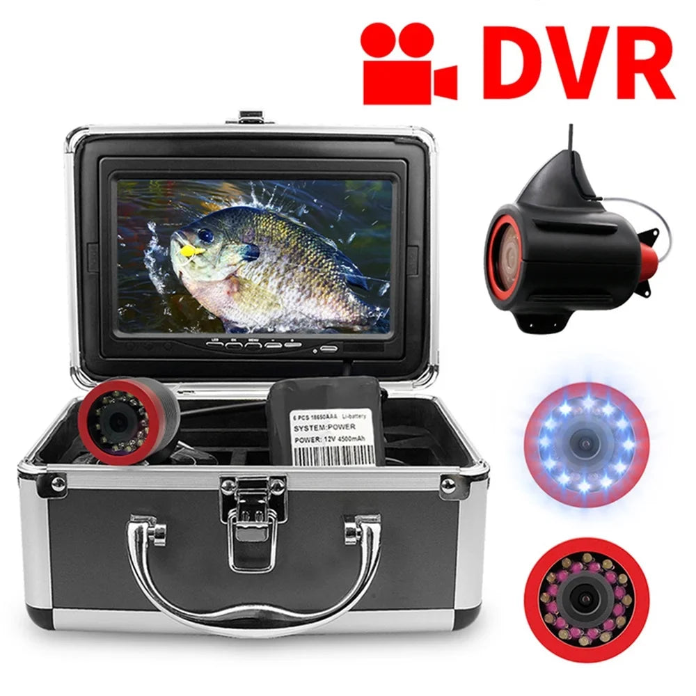 Erchang 7 Inch DVR Liquid Fishing Camera Portable Video Fish Finder for Lake Sea Fishing