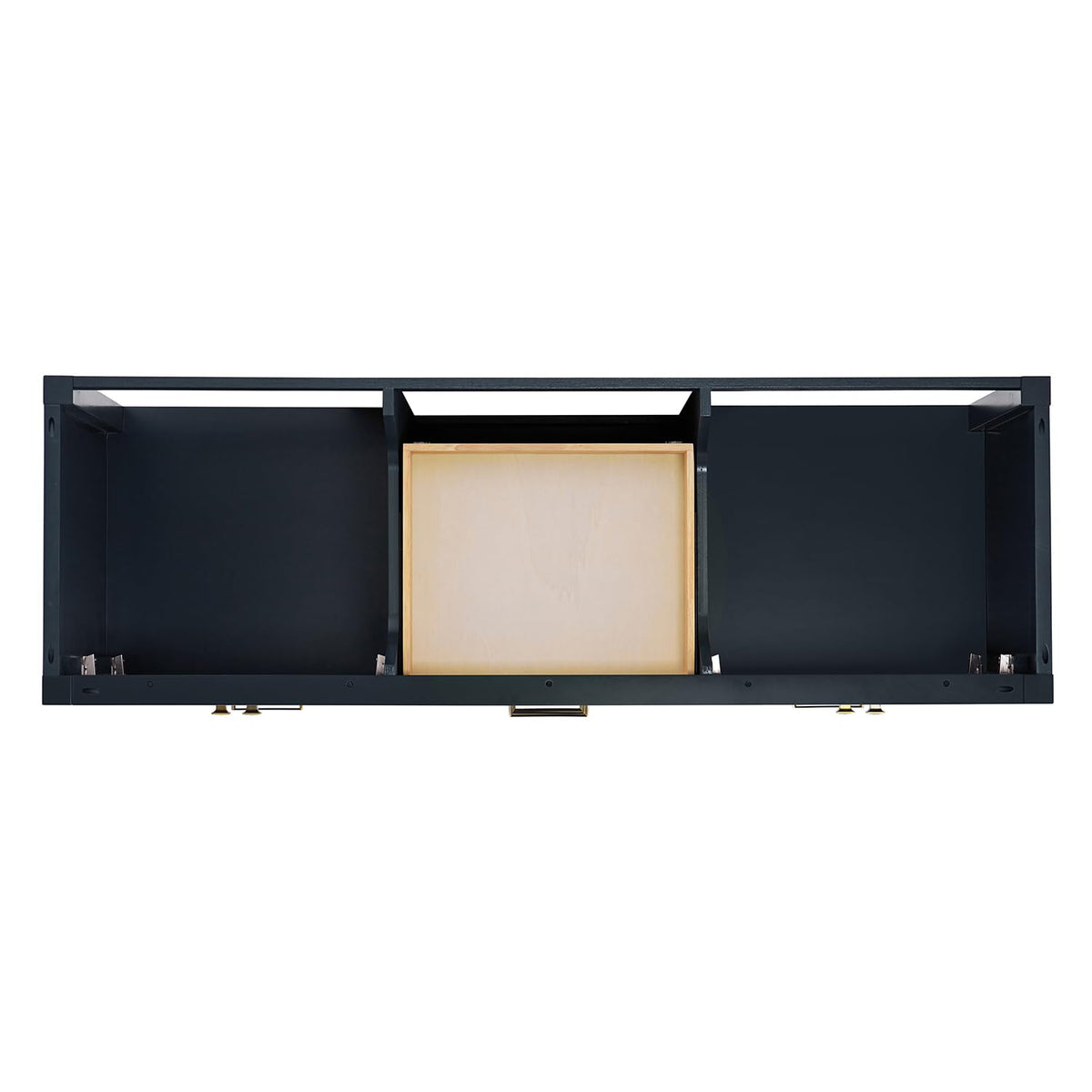 DKB Isabella 66" White Double Bathroom Vanity with 1.5" Carrara Quartz Countertop, Double Rectangular Undermount Sinks, 4 Soft Closing Doors, 6 Dovetail Drawers