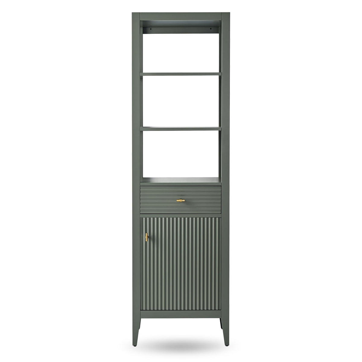 Vanity Art 84 inch Bathroom Vanity with Double Sink & Ceramic Top, Vanity Cabinet with Soft-Closing Door, Solid Wood Frame, Linear Pattern, Walnut, Golden Brushed Handware,Vintage Green