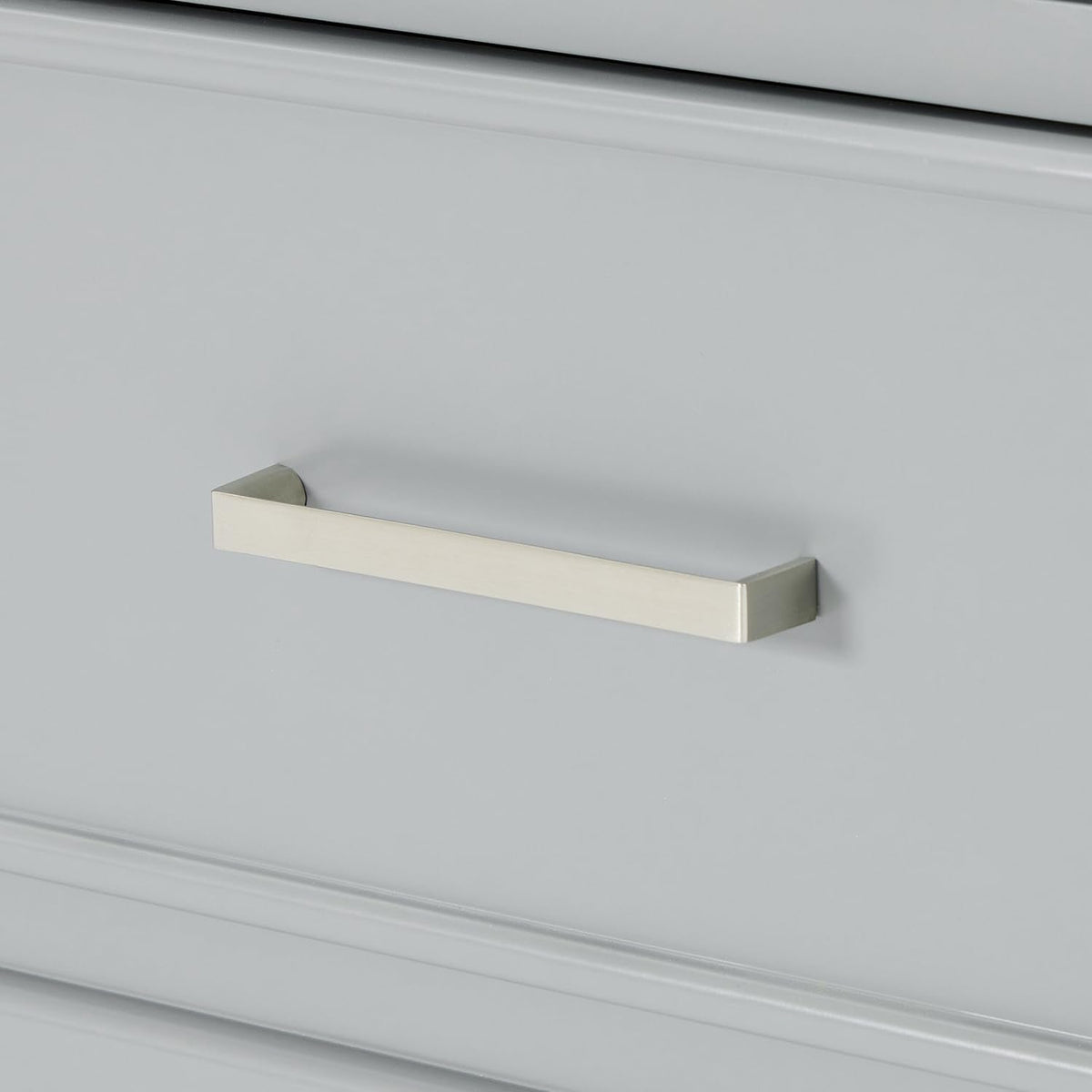 DKB Isabella 60 Inch Bathroom Vanity Single Sink â White Bathroom Vanity with Sink, 1.5" Edge Carrara White Quartz Countertop, Solid Wood, 2 Soft-Close Doors, 8 Dovetail Drawers + Tilt Drawer