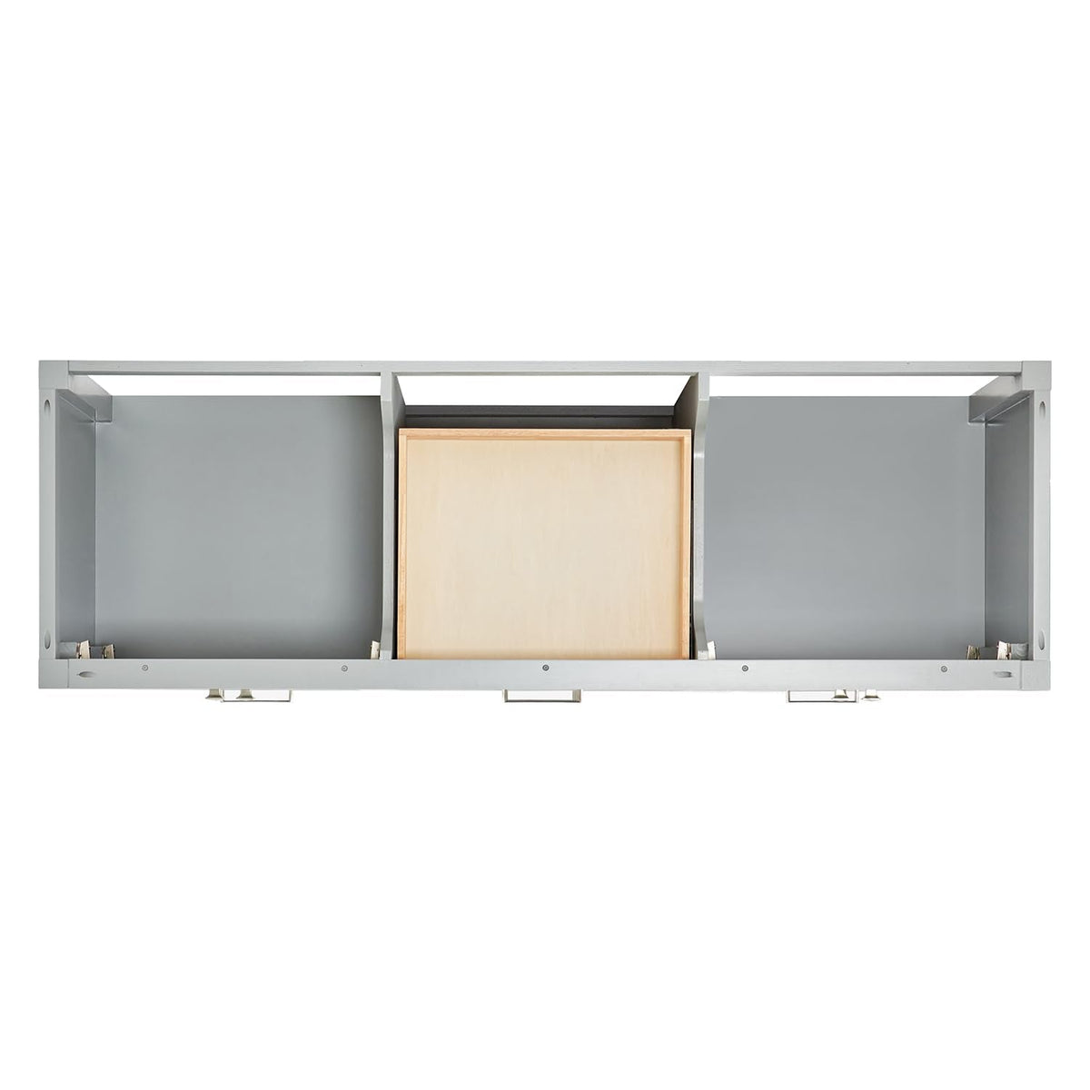 DKB Isabella 66" White Double Bathroom Vanity with 1.5" Carrara Quartz Countertop, Double Rectangular Undermount Sinks, 4 Soft Closing Doors, 6 Dovetail Drawers