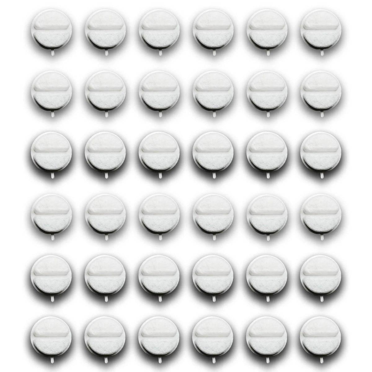 NISPIRA Triple Filtration Charcoal Liquid Filter for 84oz/2.5L Nugget Dog & Cat Fluid Fountain Dispenser 36 Pack
