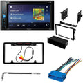 KIT785 Bundle with Pioneer Multimedia DVD Car Stereo and Installation Kit - for 1996-1999 Buick Riviera / Bluetooth DVD Monitor Radio - Backup Camera, Double Din Dash Kit