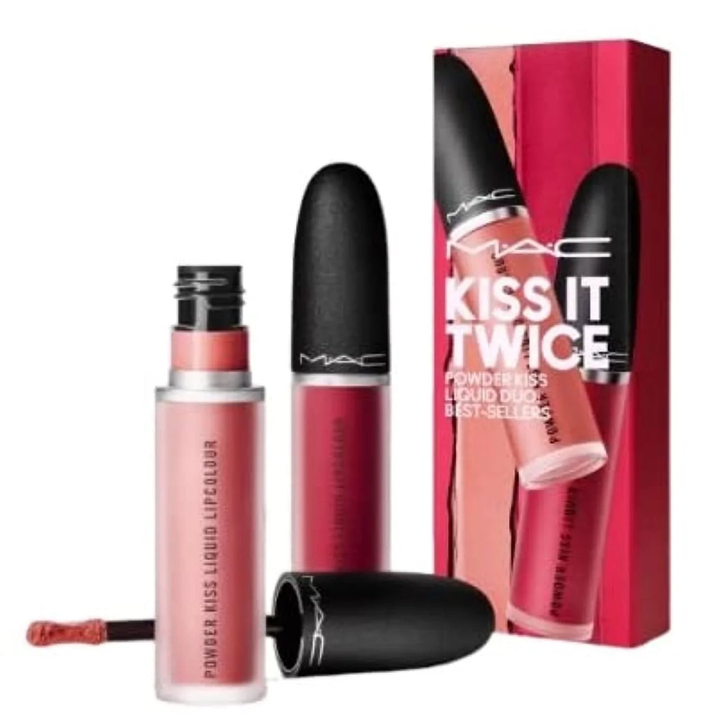 MAC Kiss It Twice Powder Kiss Liquid Duo: Best-Sellers