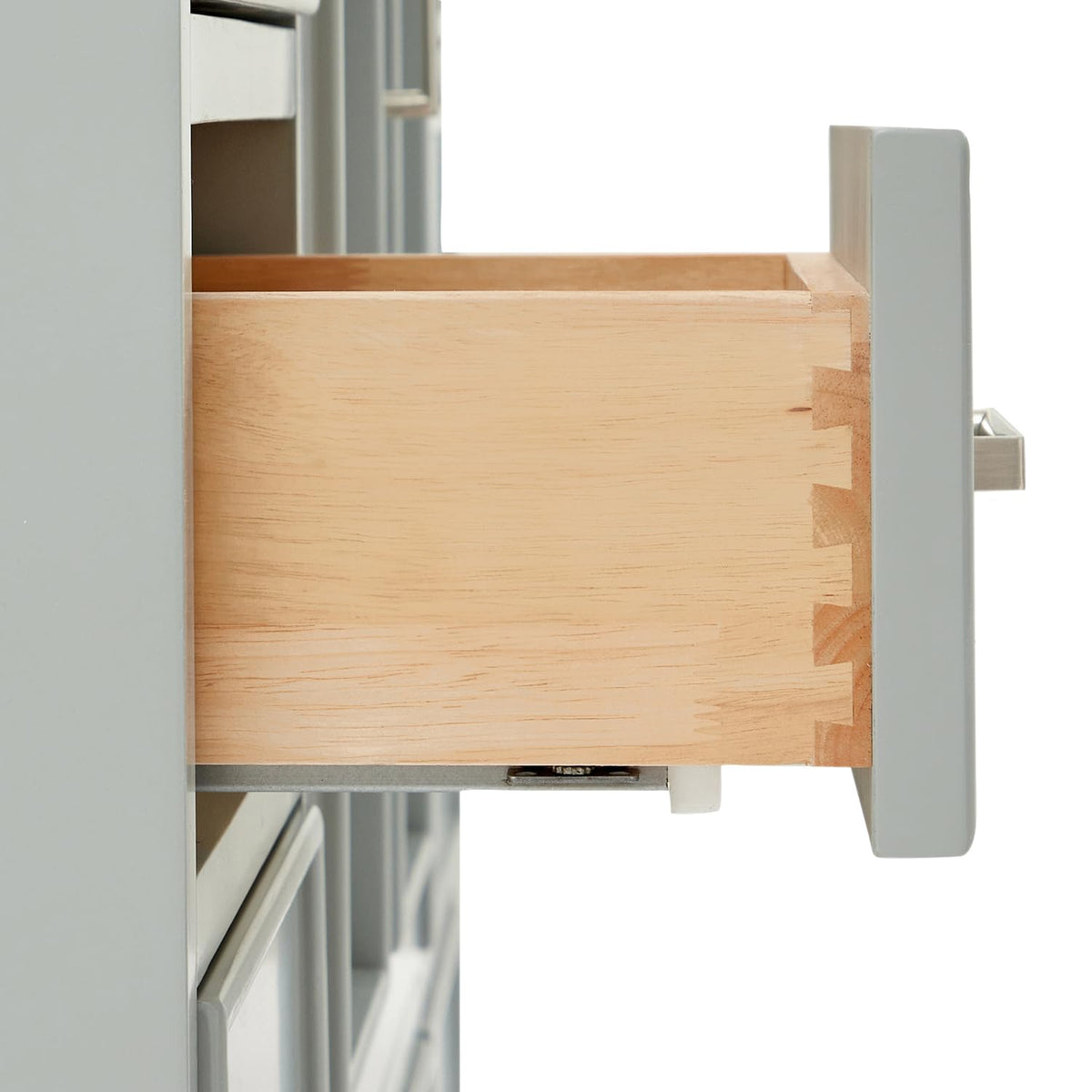 DKB Isabella 72" Oak Double Bathroom Vanity with Sink, 1.5" Carrara White Marble Countertop, Rectangle Undermount Sinks, 4 Soft Closing Doors, 6 Dovetail Drawers