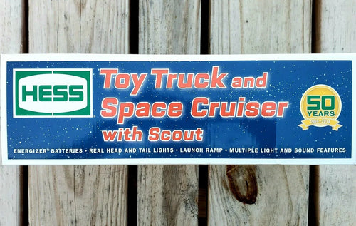 2014 Hess Truck and Space Cruiser with Scout