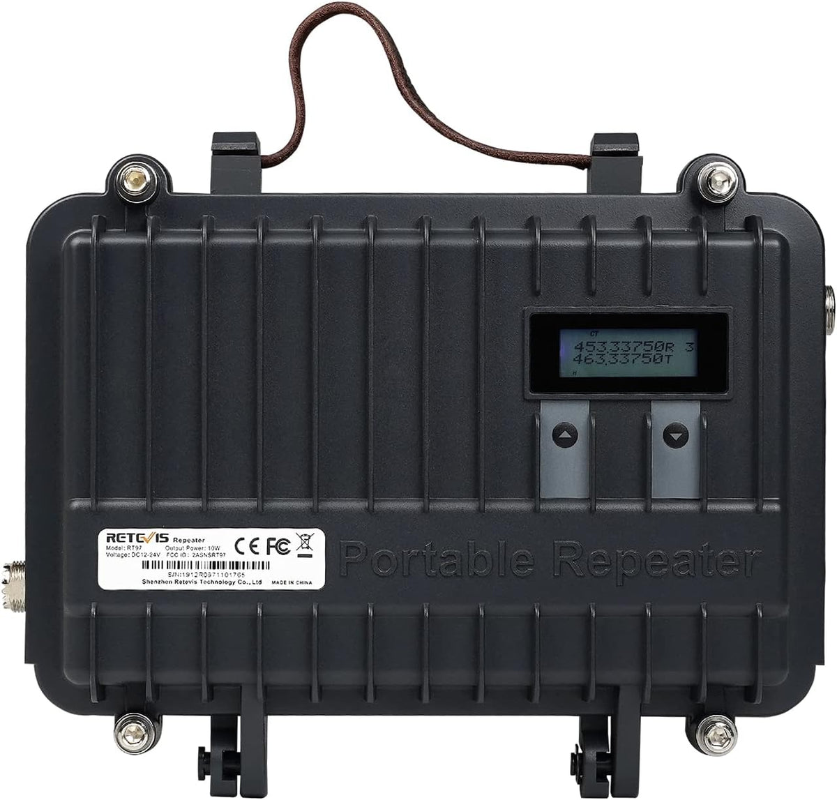 Retevis RT97 Full Duplex Radio Repeater, Customizable Analog, 16CH (1 Pack)