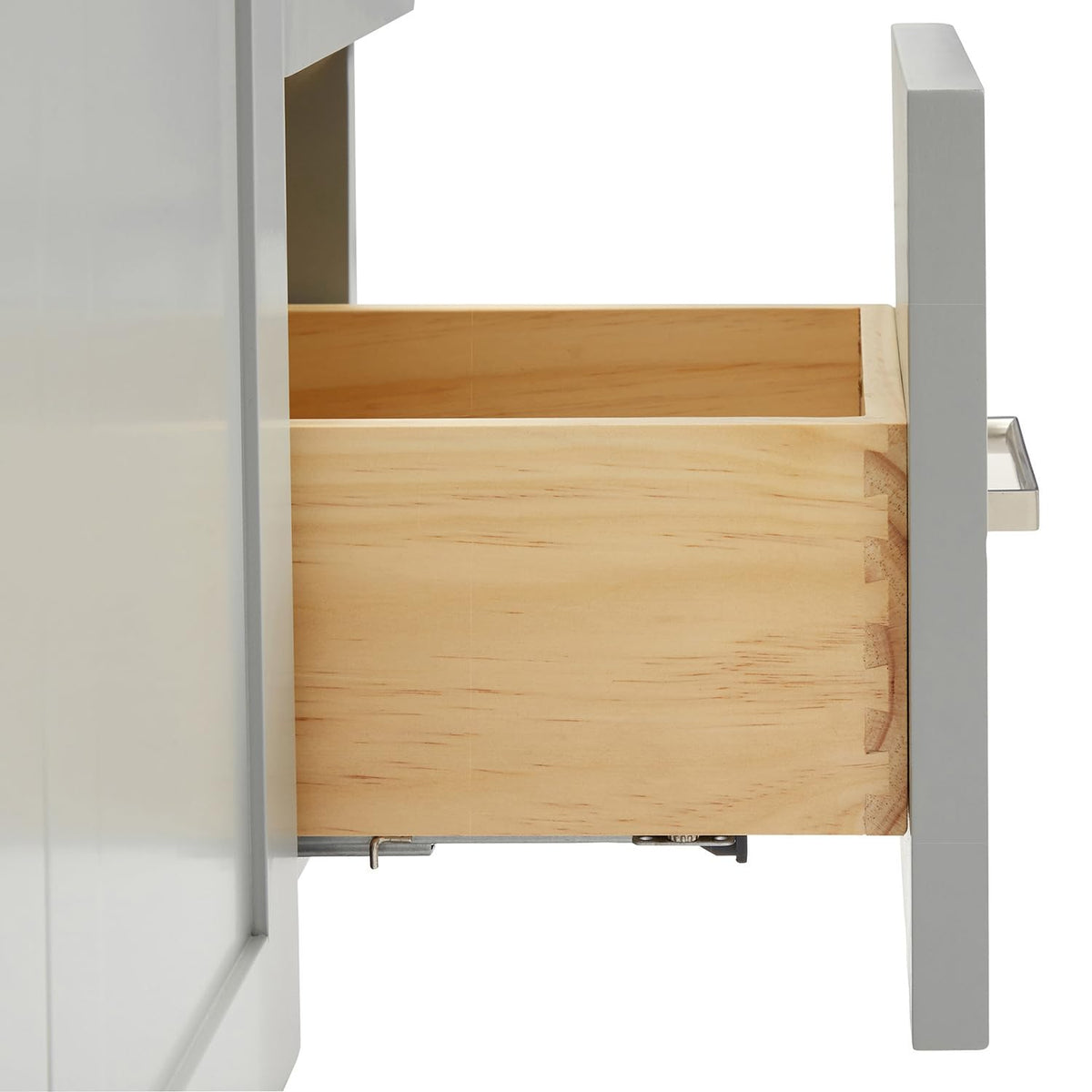 DKB Emilia 48-Inch Bathroom Vanity with Sink â Midnight Blue Single Sink Bathroom Vanity, 1.5" Edge Carrara Quartz Countertop, Solid Wood, 2 Soft Closing Doors, 9 Dovetail Drawers
