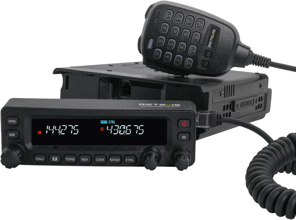 Retevis MA1 Dual Band Ham Radio, Cross-Band Repeater Mobile Transceiver