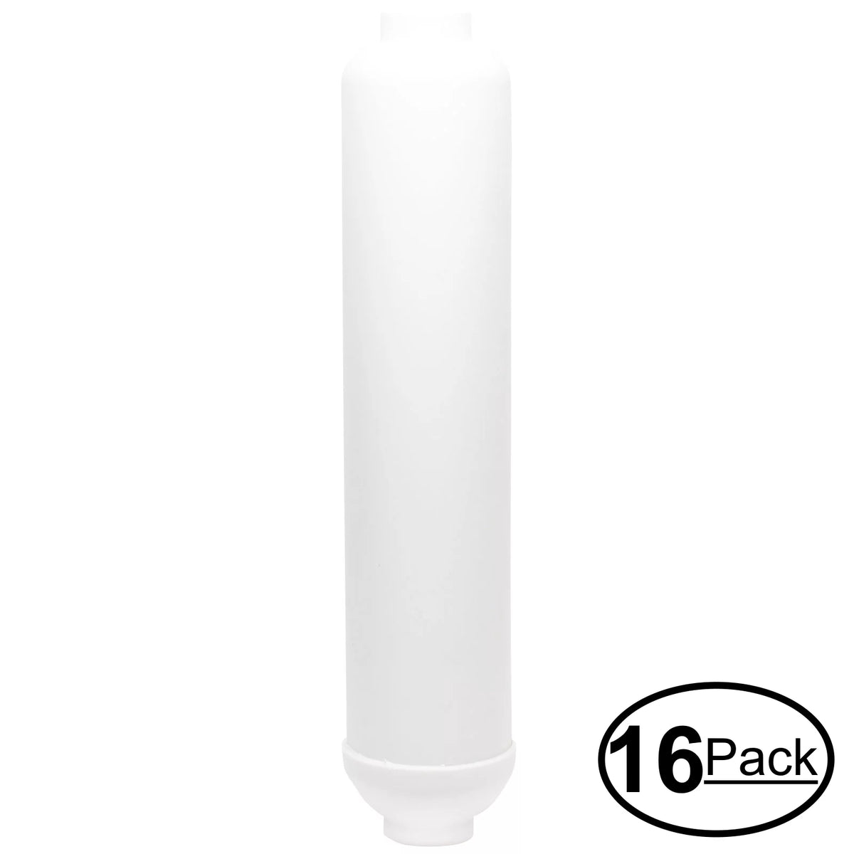 16-Pack Replacement for Expres Liquid ROUV10M Inline Filter Cartridge - Universal 10-inch Cartridge for Express Fluid 6 Stage UV Reverse Osmosis Filtration System - Denali Pure Brand