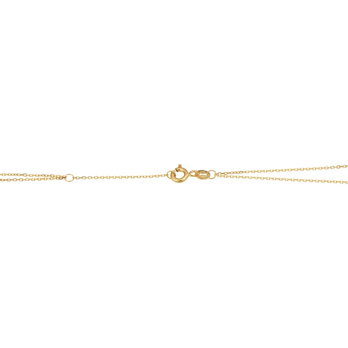 Kooljewelry 14k Yellow Gold Double Strand Diamond-Cut Heart Bracelet (adjusts to 6.5 or 7.5 inch)