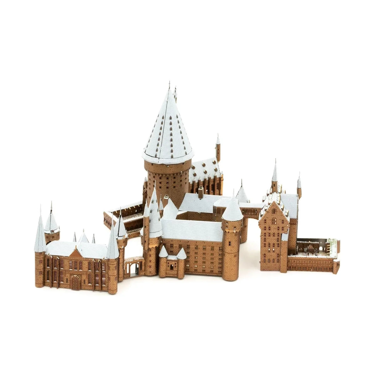 Metal Earth Premium Series ICONX 3D Metal Model Kit - Harry Potter Hogwarts in Snow