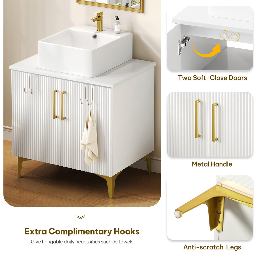 DWVO 30 Inch Bathroom Vanity with Sink