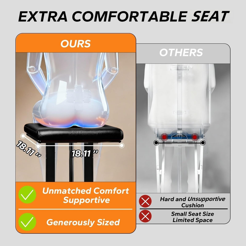 Steel Electric Floor Lift Chair with Wheels and PU Cushion, Floor Lift for Elderly, 440 LBS Capacity, Seat Belts and Handrails, Suitable for Home Use