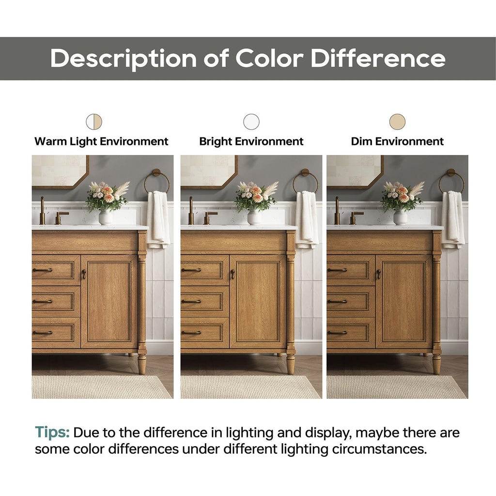 48 inch Bathroom Vanity with Sink, Green