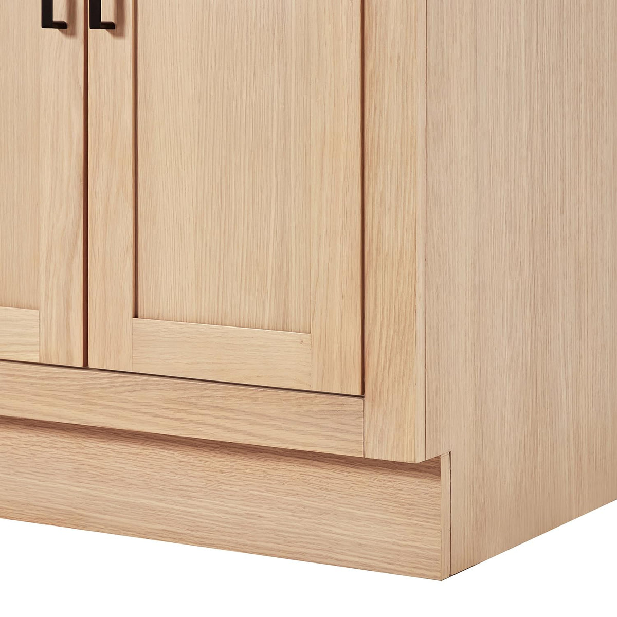 DKB Isabella 66" White Double Bathroom Vanity with 1.5" Carrara Quartz Countertop, Double Rectangular Undermount Sinks, 4 Soft Closing Doors, 6 Dovetail Drawers