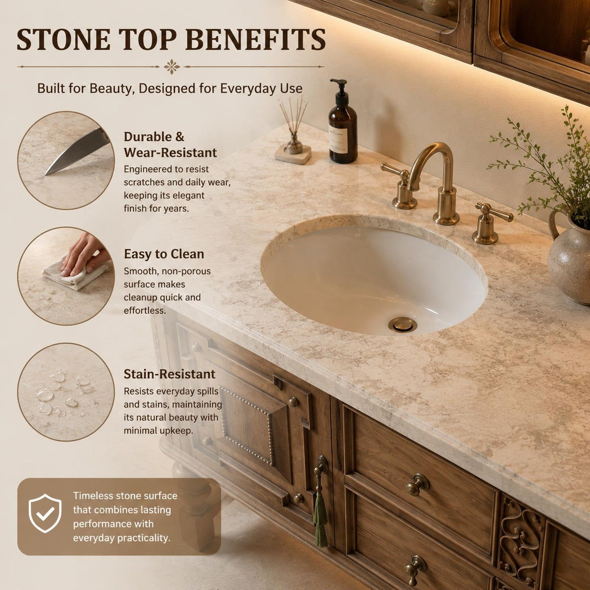 72 in Freestanding Double-Sink Bathroom Vanity with Mirror Cabinet