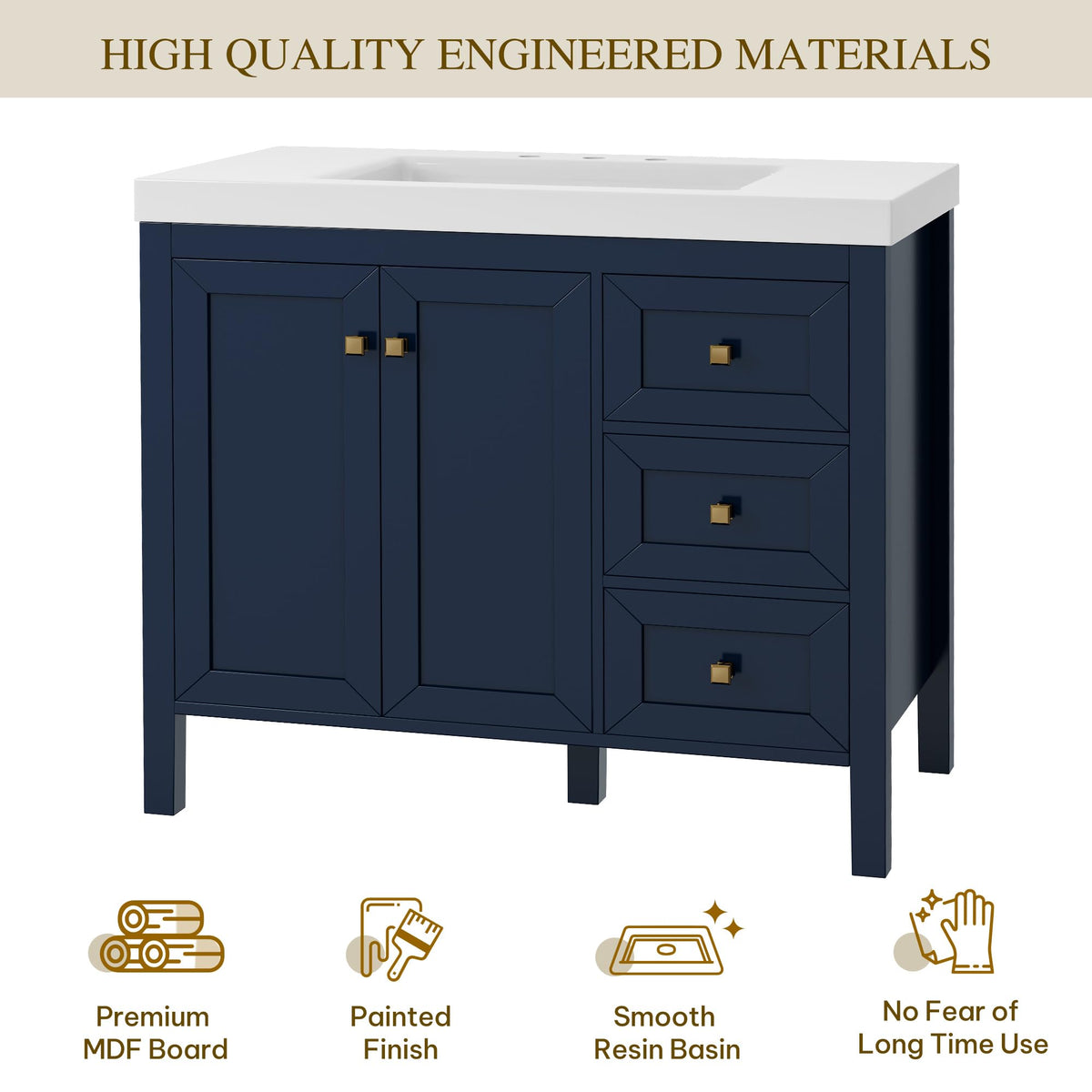 YITAHOME 36 inch Bathroom Vanity with Sink