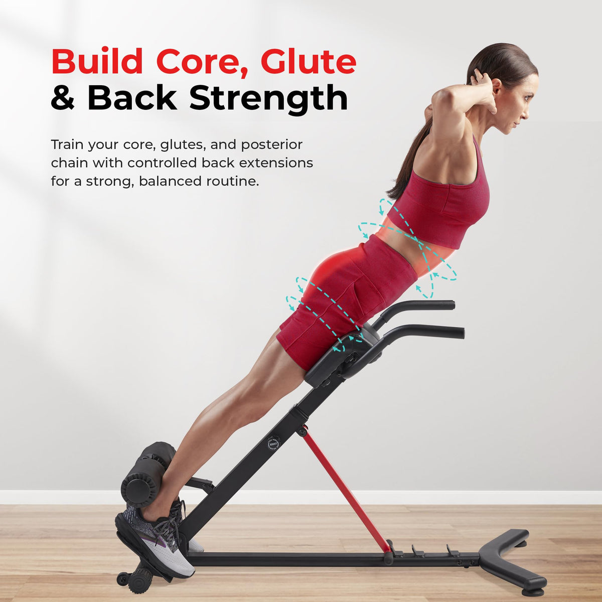 Sunny Health & Fitness Multi-Function Roman Chair