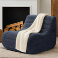 Memory Foam Bean Bag Chair, Gray