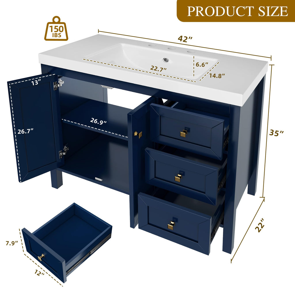 YITAHOME 36 inch Bathroom Vanity with Sink