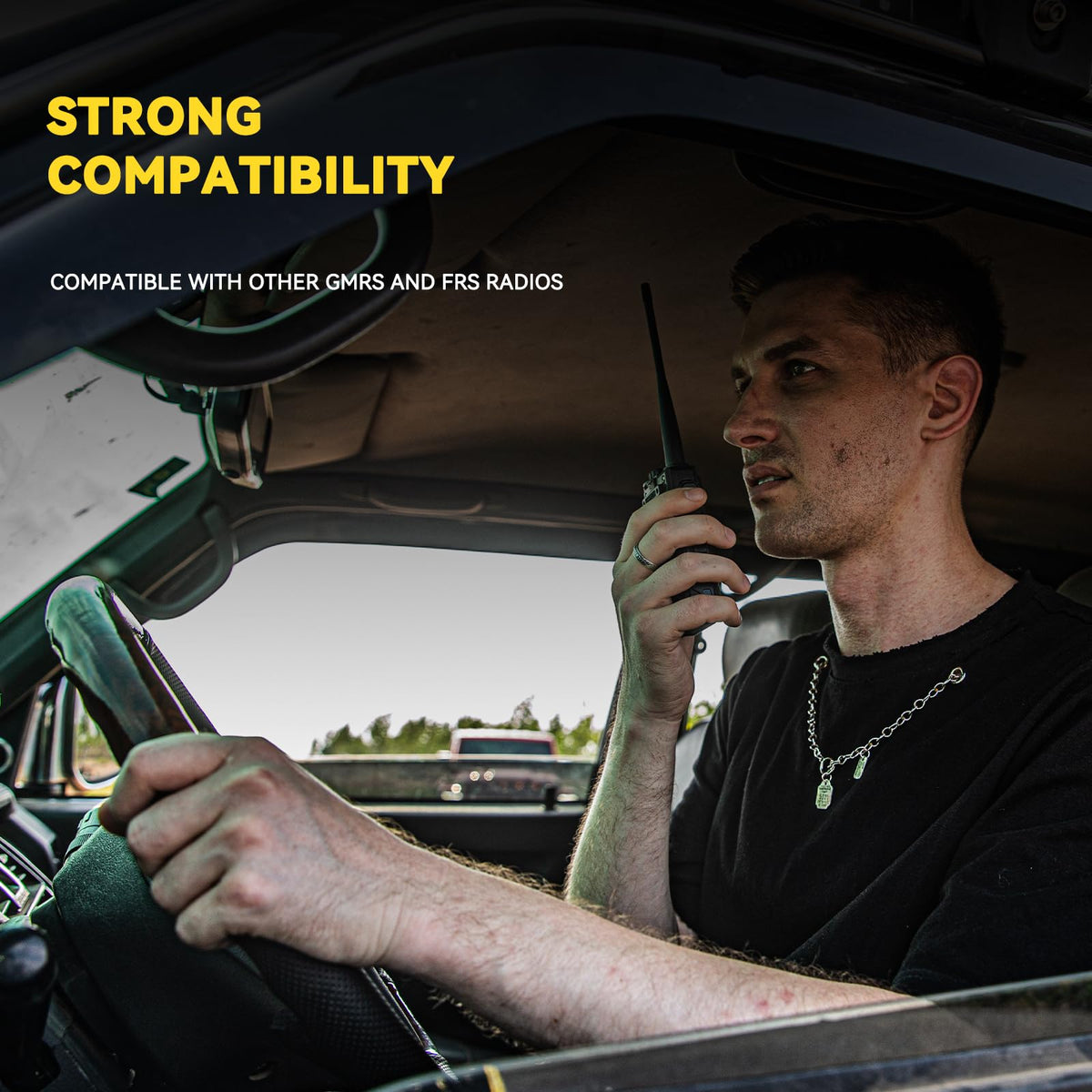 Retevis RA87 GMRS Mobile Radio, High Power Mobile Transceiver Base Station
