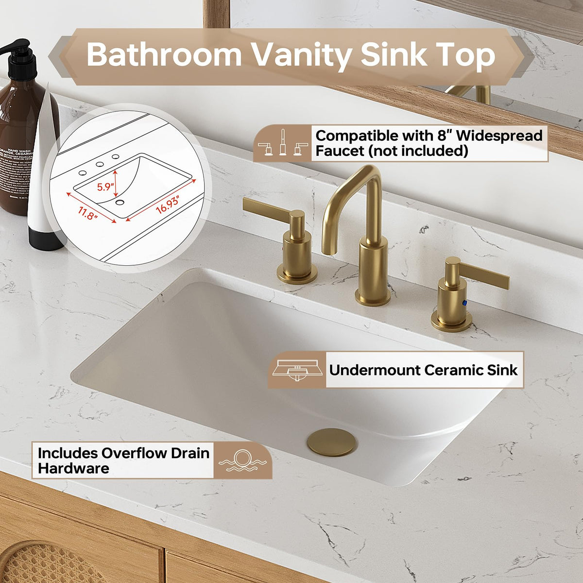 48 inch Bathroom Vanity with Sink, Green