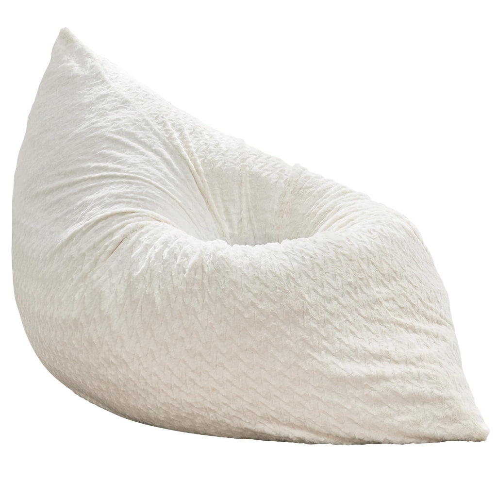 Hobestluk Adult Bean Bag Chair 3 in 1 Convertible Large Bean Bag Sofa