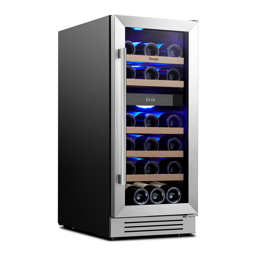 Yeego 30 Inch Wine and Beverage Refrigerator with 80 Can and 33 Bottle