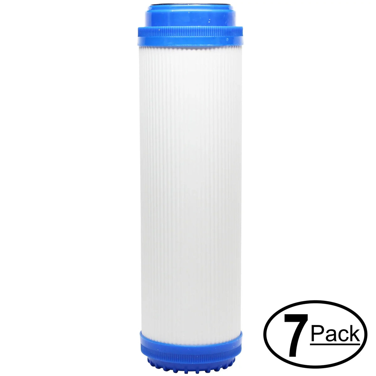7-Pack Replacement for Culligan RVF-10 Granular Activated Carbon Filter - Universal 10-inch Cartridge for Culligan RVF-10 Exterior Fluid Filter - Denali Pure Brand