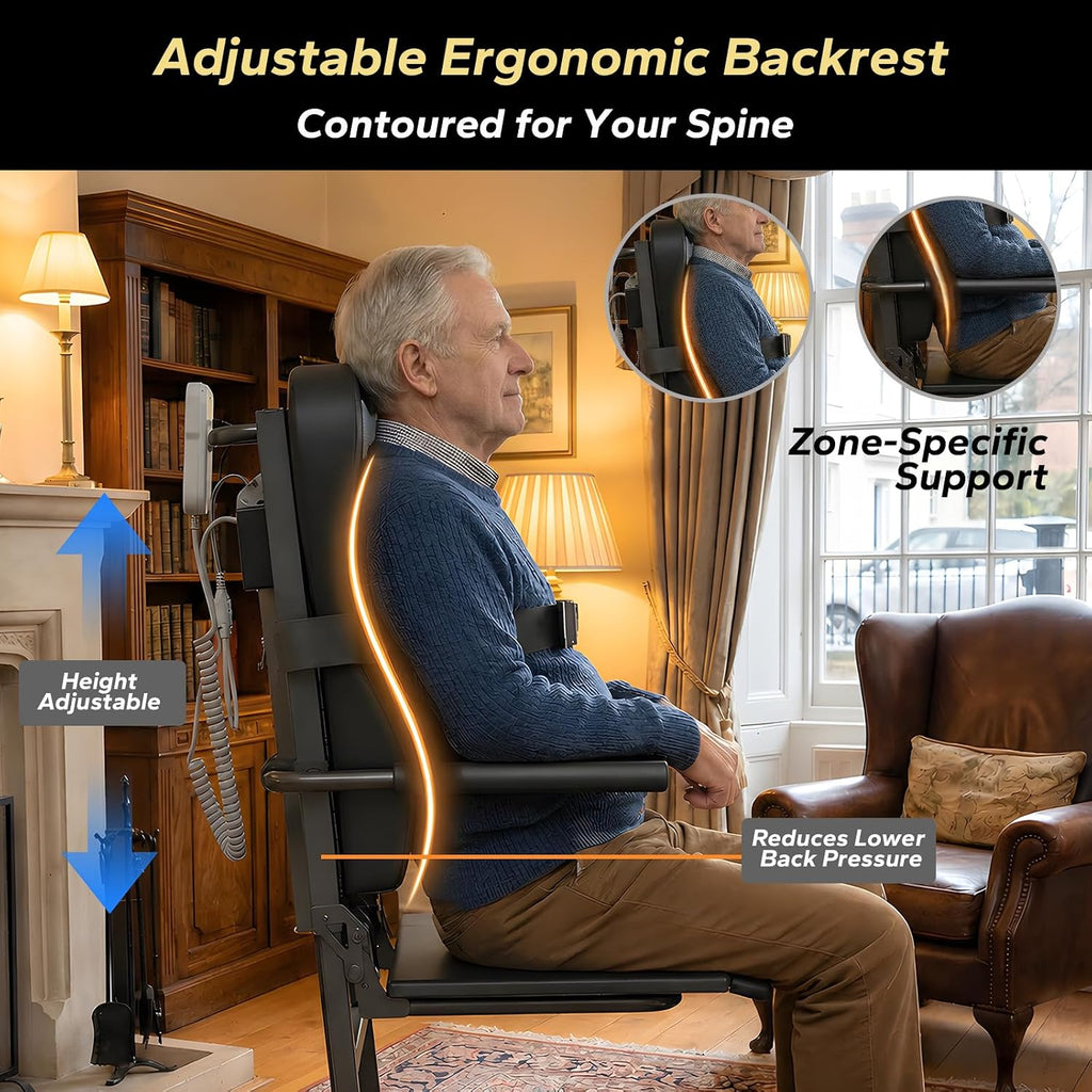 Electric Lift Chair, Lifts Elderly from Floor After a Fall, Soft Cushion