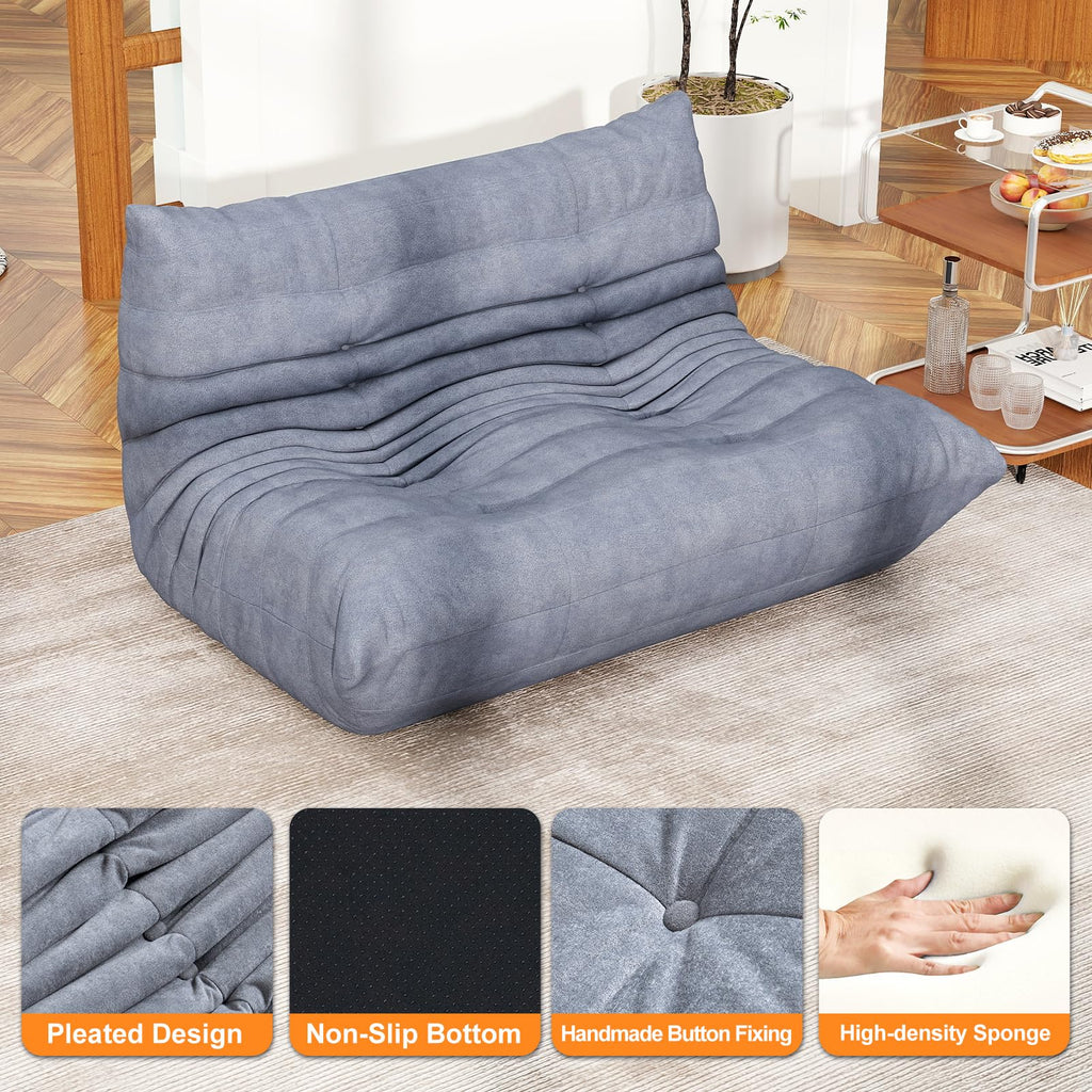 Bean Bag Chair for Adults, Memory Foam Bean Bag Sofa with Waterproof Fabric