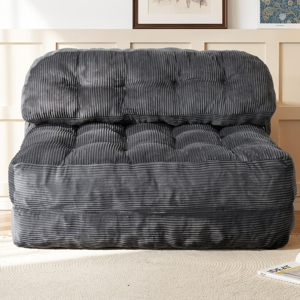 Folding Sofa Bed, Convertible Sleeper Chair with Back Support and Pillow