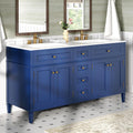 AMERLIFE 60â³ Bathroom Vanity with Sink Combo & 3 Storage Drawers