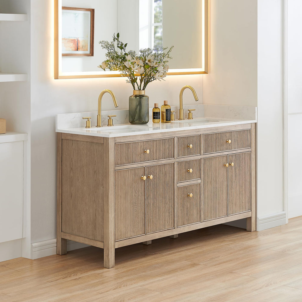 48 Inch Bathroom Vanity with Sink Modern Single Vanities with Countertop