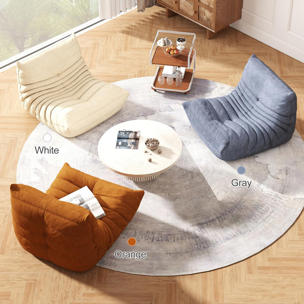 Bean Bag Chair for Adults, Memory Foam Bean Bag Sofa with Waterproof Fabric