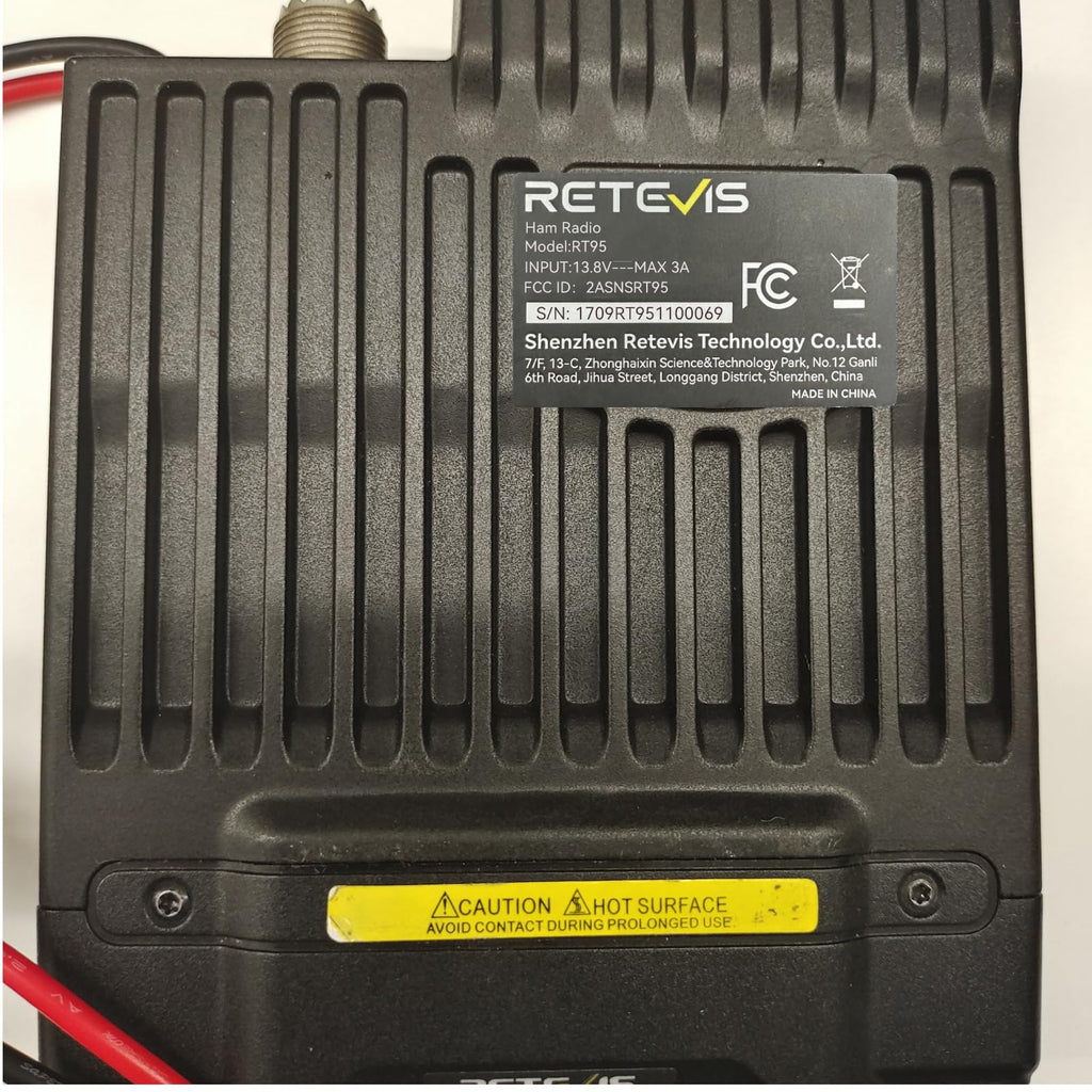Retevis RT95 Dual Band Mobile Radio, Ham Radio Base Station Starter kit