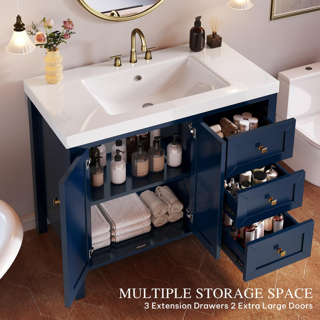 DWVO 36 Inch Bathroom Vanity with Sink