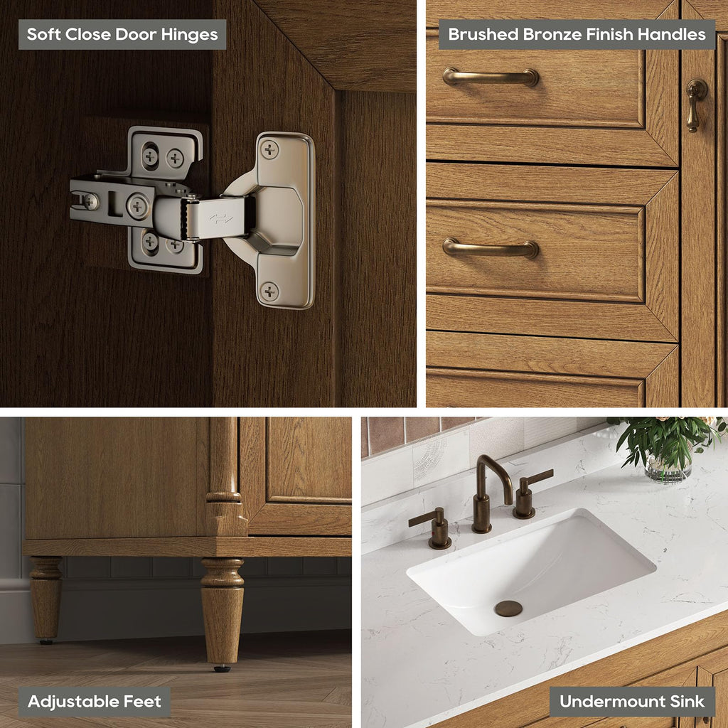 48 inch Bathroom Vanity with Sink, Green