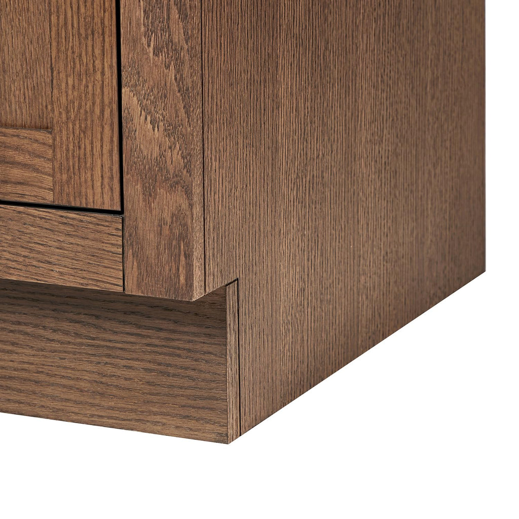 DKB Isabella 60 Inch Bathroom Vanity Single Sink â White Bathroom Vanity with Sink, 1.5" Edge Carrara White Quartz Countertop, Solid Wood, 2 Soft-Close Doors, 8 Dovetail Drawers + Tilt Drawer