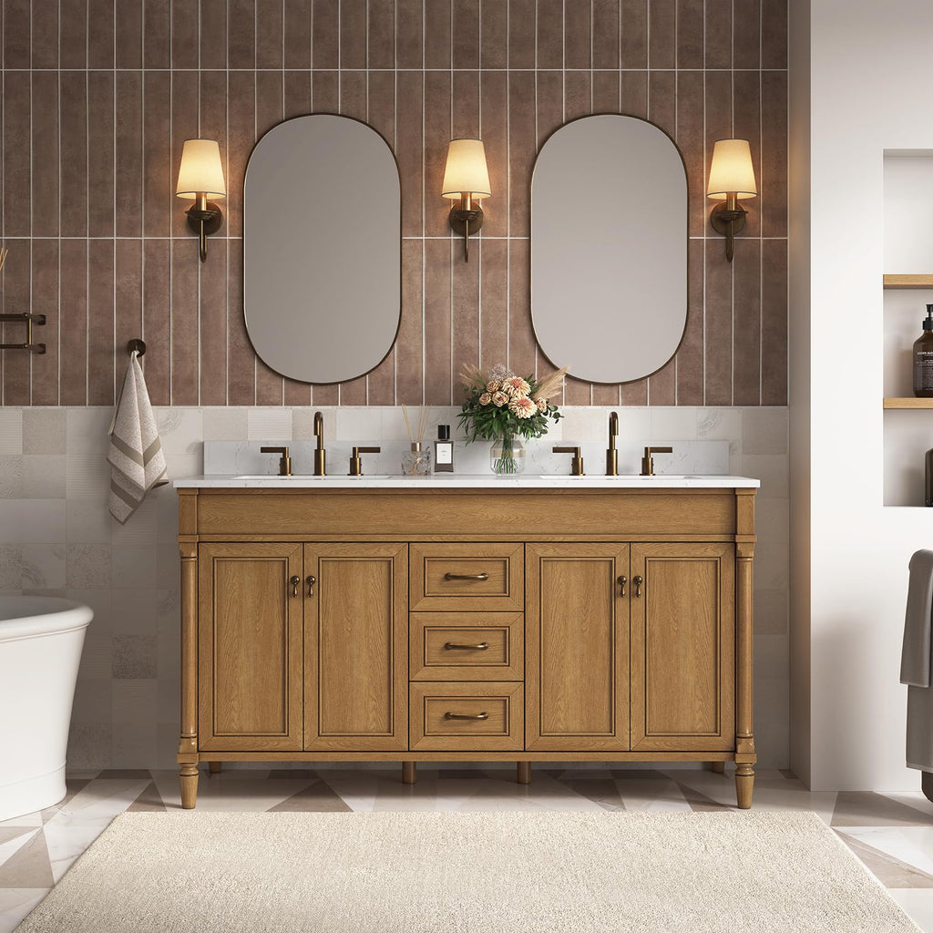 48 Inch Bathroom Vanity with Sink, Fully Assembled, Green