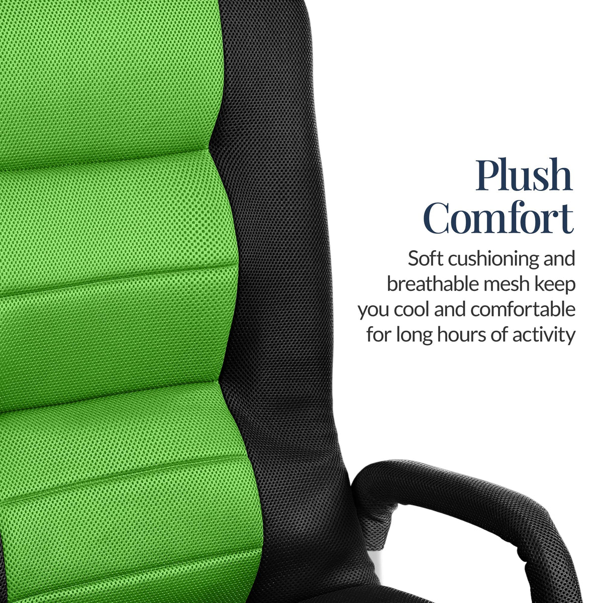 Best Choice Products Swivel Gaming Chair 360 Degree Multipurpose Floor Chair Rocker for TV, Reading, Playing Video Games w/Lumbar Support, Armrest Handles, Adjustable Foldable Backrest - Black/Black