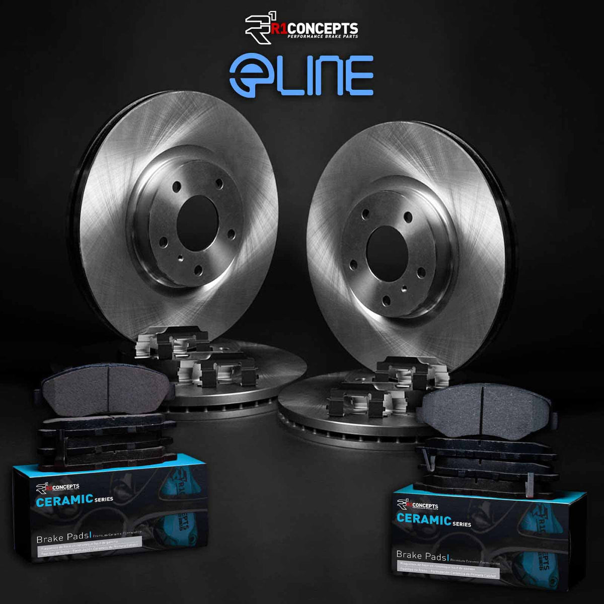 R1 Concepts Wfwh2 39013 R1 Concepts E Line Series Brake Rotor With Ceramic Fits select: 2007-2016 JEEP PATRIOT, 2011-2014 CHRYSLER 200