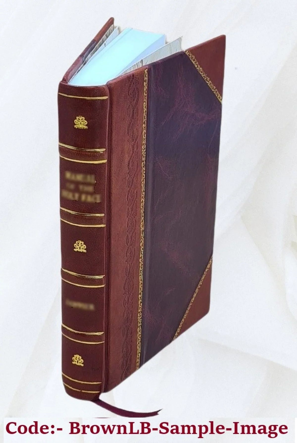 Microscope in the brewery and malt-house / by Chas. Geo. Matthews and Francis Edw. [Edward] Lott. 1889 [Leather Bound]